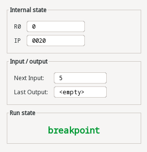 RAM CPU status panel