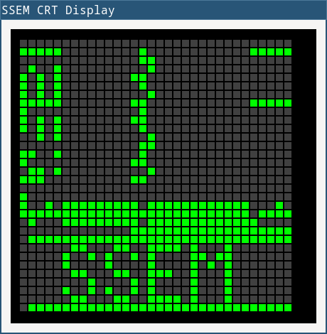 SSEM Display GUI sample look